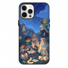 Witch Hat Atelier Phone Case For iPhone Samsung Galaxy Pixel OnePlus Vivo Xiaomi Asus Sony Motorola Nokia - Witch Hat Atelier Characters Talking At Night Poster