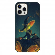 Witch Hat Atelier Coco Phone Case For iPhone Samsung Galaxy Pixel OnePlus Vivo Xiaomi Asus Sony Motorola Nokia - Coco Dress Back Portrait Brush Art