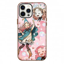 Witch Hat Atelier Tetia Phone Case For iPhone Samsung Galaxy Pixel OnePlus Vivo Xiaomi Asus Sony Motorola Nokia - Tetia Winking Portrait Collage