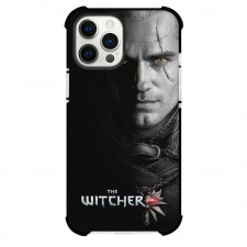 The Witcher Geralt Of Rivia Phone Case For iPhone And Samsung Galaxy Devices - Geralt Of Rivia Portrait Grayscale
