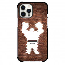 Wreck It Ralph Ralph Phone Case For iPhone Samsung Galaxy Pixel OnePlus Vivo Xiaomi Asus Sony Motorola Nokia - Ralph Silhouette Brick Wall Poster