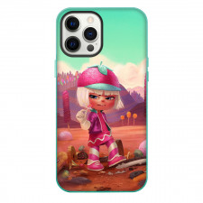 Wreck It Ralph Taffyta Muttonfudge Phone Case For iPhone Samsung Galaxy Pixel OnePlus Vivo Xiaomi Asus Sony Motorola Nokia - Taffyta Muttonfudge In Pink Dress Surrounded By Sweets And Treats Poster