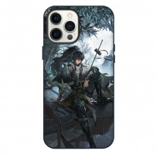 Wuthering Waves Qiuyuan Phone Case For iPhone Samsung Galaxy Pixel OnePlus Vivo Xiaomi Asus Sony Motorola Nokia - Qiuyuan Sitting Bamboo Portrait Poster