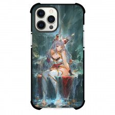 Xenoblade Nila Phone Case For iPhone Samsung Galaxy Pixel OnePlus Vivo Xiaomi Asus Sony Motorola Nokia - Xenoblade Nila Sitting On Waterfall Painting Poster