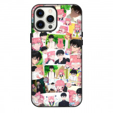 You and I Are Polar Opposites Phone Case For iPhone Samsung Galaxy Pixel OnePlus Vivo Xiaomi Asus Sony Motorola Nokia - Miyu Suzuki And Yusuke Tani Moment Portrait Collage