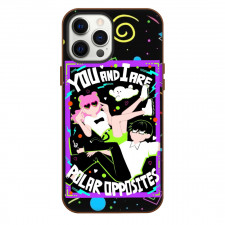 You and I Are Polar Opposites Phone Case For iPhone Samsung Galaxy Pixel OnePlus Vivo Xiaomi Asus Sony Motorola Nokia - Miyu Suzuki And Yusuke Tani Neon Portrait Poster
