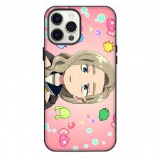 You and I Are Polar Opposites Shino Azuma Phone Case For iPhone Samsung Galaxy Pixel OnePlus Vivo Xiaomi Asus Sony Motorola Nokia - Shino Azuma Staring Pink Portrait