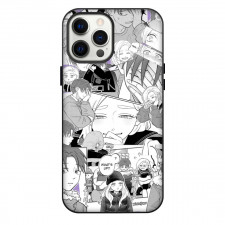 You and I Are Polar Opposites Phone Case For iPhone Samsung Galaxy Pixel OnePlus Vivo Xiaomi Asus Sony Motorola Nokia - Shino Azuma And Shuuji Taira Comic Collage Poster