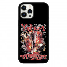 Yakuza Phone Case For iPhone Samsung Galaxy Pixel OnePlus Vivo Xiaomi Asus Sony Motorola Nokia - Yakuza Blood Honour And Respect Retro Poster Art