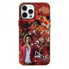 Yakuza Ichiban Kasuga Phone Case For iPhone Samsung Galaxy Pixel OnePlus Vivo Xiaomi Asus Sony Motorola Nokia - Ichiban Kasuga Hold Up Portrait Collage