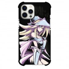 Yu-Gi-Oh Black Magician Girl Phone Case For iPhone Samsung Galaxy Pixel OnePlus Vivo Xiaomi Asus Sony Motorola Nokia - Black Magician Girl Drawing Art Black Background
