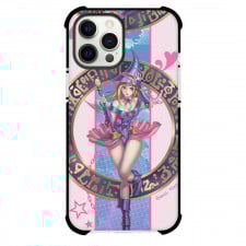 Yu-Gi-Oh Black Magician Girl Phone Case For iPhone Samsung Galaxy Pixel OnePlus Vivo Xiaomi Asus Sony Motorola Nokia - Black Magician Girl Legs Up Holding Magician Hat