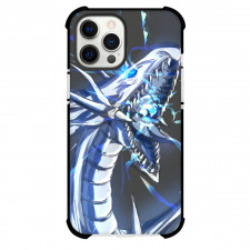 Yu-Gi-Oh Blue Eyes White Dragon Phone Case For iPhone Samsung Galaxy Pixel OnePlus Vivo Xiaomi Asus Sony Motorola Nokia - Blue Eyes White Dragon Head Portrait Drawing Art