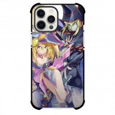 Yu-Gi-Oh Phone Case For iPhone Samsung Galaxy Pixel OnePlus Vivo Xiaomi Asus Sony Motorola Nokia - Dark Magician Dark Magician Girl Canvas Paint Background
