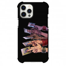 Yu-Gi-Oh Phone Case For iPhone Samsung Galaxy Pixel OnePlus Vivo Xiaomi Asus Sony Motorola Nokia - Draw Card Five Arms Black Background