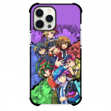 Yu-Gi-Oh Phone Case For iPhone Samsung Galaxy Pixel OnePlus Vivo Xiaomi Asus Sony Motorola Nokia - Yugioh Franchises Main Characters Collage Other Characters Background