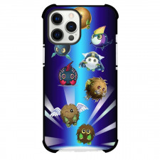 Yu-Gi-Oh Kuriboh Phone Case For iPhone Samsung Galaxy Pixel OnePlus Vivo Xiaomi Asus Sony Motorola Nokia - Kuriboh Family Blue Background