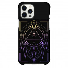 Yu-Gi-Oh Phone Case For iPhone Samsung Galaxy Pixel OnePlus Vivo Xiaomi Asus Sony Motorola Nokia - Millennium Ring Line Art Yellow and Purple