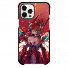 Yu-Gi-Oh Odd-Eyes Raging Dragon Phone Case For iPhone Samsung Galaxy Pixel OnePlus Vivo Xiaomi Asus Sony Motorola Nokia - Odd-Eyes Raging Dragon Burning Red Background