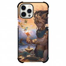Yu-Gi-Oh Pharaoh Atem Phone Case For iPhone Samsung Galaxy Pixel OnePlus Vivo Xiaomi Asus Sony Motorola Nokia - Pharaoh Atem Shuffling Deck Illustration Art