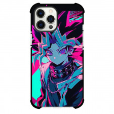 Yu-Gi-Oh Yami Yugi Phone Case For iPhone Samsung Galaxy Pixel OnePlus Vivo Xiaomi Asus Sony Motorola Nokia - Yami Yugi Portrait Neon Art