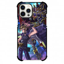 Yu-Gi-Oh Yami Yugi Phone Case For iPhone Samsung Galaxy Pixel OnePlus Vivo Xiaomi Asus Sony Motorola Nokia - Yami Yugi Sideview with Dark Magician