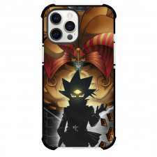Yu-Gi-Oh Yami Yugi Phone Case For iPhone Samsung Galaxy Pixel OnePlus Vivo Xiaomi Asus Sony Motorola Nokia - Yami Yugi Silhouette Exodia Background