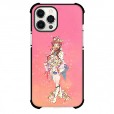 Zombie Land Saga Yumeginga Paradise Yugiri Phone Case For iPhone Samsung Galaxy Pixel OnePlus Vivo Xiaomi Asus Sony Motorola Nokia - Yugiri Covered With Flowers Pink Background