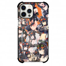 Zenless Zone Zero Grace Howard Phone Case For iPhone Samsung Galaxy Pixel OnePlus Vivo Xiaomi Asus Sony Motorola Nokia - Grace Howard Collage In Orange Background