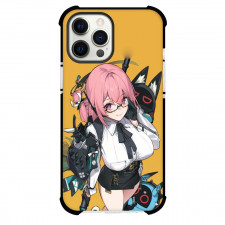 Zenless Zone Tsukishiro Yanagi Phone Case For iPhone Samsung Galaxy Pixel OnePlus Vivo Xiaomi Asus Sony Motorola Nokia - Tsukishiro Yanagi Portrait Orange Background