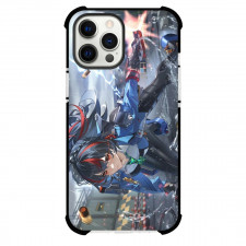 Zenless Zone Zhu Yuan Phone Case For iPhone Samsung Galaxy Pixel OnePlus Vivo Xiaomi Asus Sony Motorola Nokia - Zhu Yuan Portrait Rain Background