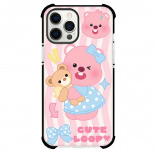 Zanmang Loopy Phone Case For iPhone and Samsung Galaxy Devices - Zanmang Loopy Hugging Teddy Bear Cute Loopy