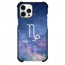 Zodiac Sign Capricorn Phone Case For iPhone Samsung Galaxy Pixel OnePlus Vivo Xiaomi Asus Sony Motorola Nokia - Capricorn Sign On Galaxy Background