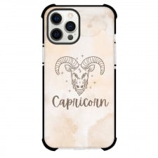 Zodiac Sign Capricorn Phone Case For iPhone Samsung Galaxy Pixel OnePlus Vivo Xiaomi Asus Sony Motorola Nokia - Capricorn Sign On Neutral Background