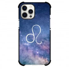 Zodiac Sign Leo Phone Case For iPhone Samsung Galaxy Pixel OnePlus Vivo Xiaomi Asus Sony Motorola Nokia - Leo Sign On Galaxy Background