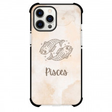 Zodiac Sign Pisces Phone Case For iPhone Samsung Galaxy Pixel OnePlus Vivo Xiaomi Asus Sony Motorola Nokia - Pisces Sign On Neutral Background