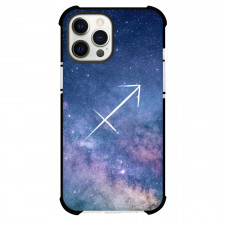 Zodiac Sign Sagittarius Phone Case For iPhone Samsung Galaxy Pixel OnePlus Vivo Xiaomi Asus Sony Motorola Nokia - Sagittarius Sign On Galaxy Background