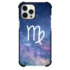Zodiac Sign Virgo Phone Case For iPhone Samsung Galaxy Pixel OnePlus Vivo Xiaomi Asus Sony Motorola Nokia - Virgo Sign On Galaxy Background