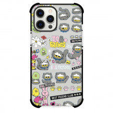 Zo And Friends Phone Case For iPhone Samsung Galaxy Pixel OnePlus Vivo Xiaomi Asus Sony Motorola Nokia - Zo And Friends Best Friend Club Sticker