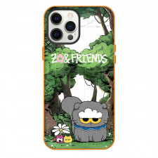 Zo And Friends Phone Case For iPhone Samsung Galaxy Pixel OnePlus Vivo Xiaomi Asus Sony Motorola Nokia - Zo And Friends Rainy Forest Kawaii Character Illustration Art Poster