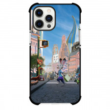 Zootopia Case For iPhone Samsung Galaxy Pixel OnePlus Vivo Xiaomi Asus Sony Motorola Nokia - Judy And Nick Walking On Road Portrait