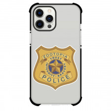 Zootopia Case For iPhone Samsung Galaxy Pixel OnePlus Vivo Xiaomi Asus Sony Motorola Nokia - Police Badge Cartoon Art Sticker