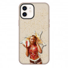 Zara Larsson Phone Case For iPhone Samsung Galaxy Pixel OnePlus Vivo Xiaomi Asus Sony Motorola Nokia - Zara Larsson Holding A Shell Purses On Glitter Background