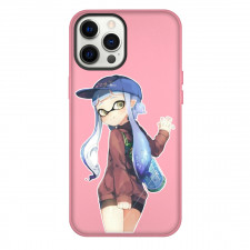 Splatoon Agent 3 Blue Case For iPhone Samsung Galaxy Pixel OnePlus Vivo Xiaomi Asus Sony Motorola Nokia - Agent 3 Blue Wave Back