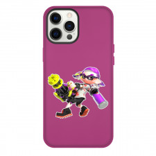Splatoon Agent 3 Boy Case For iPhone Samsung Galaxy Pixel OnePlus Vivo Xiaomi Asus Sony Motorola Nokia - Agent 3 Boy Carrying Machine Gun