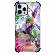 Splatoon Agent 3 Boy Case For iPhone Samsung Galaxy Pixel OnePlus Vivo Xiaomi Asus Sony Motorola Nokia - Agent 3 Boy Splashing Blue Green Pink