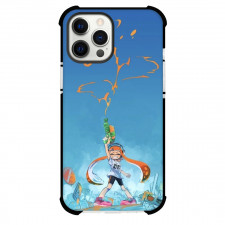 Splatoon Agent 3 Orange Case For iPhone Samsung Galaxy Pixel OnePlus Vivo Xiaomi Asus Sony Motorola Nokia - Agent 3 Orange Firing in the Air Vintage Art