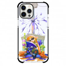 Splatoon Agent 3 Orange Case For iPhone Samsung Galaxy Pixel OnePlus Vivo Xiaomi Asus Sony Motorola Nokia - Agent 3 Orange Hugging Purple Sprinkler
