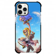 Splatoon Agent 3 Yellow Case For iPhone Samsung Galaxy Pixel OnePlus Vivo Xiaomi Asus Sony Motorola Nokia - Agent 3 Yellow Gas Mask Watercolor Paint Art