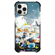 Splatoon Agent 3 Yellow Case For iPhone Samsung Galaxy Pixel OnePlus Vivo Xiaomi Asus Sony Motorola Nokia - Agent 3 Yellow Holding Umbrella Raining Paint